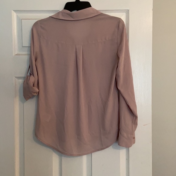 Pale Pink blouse from Express! Never worn. - Picture 2 of 2